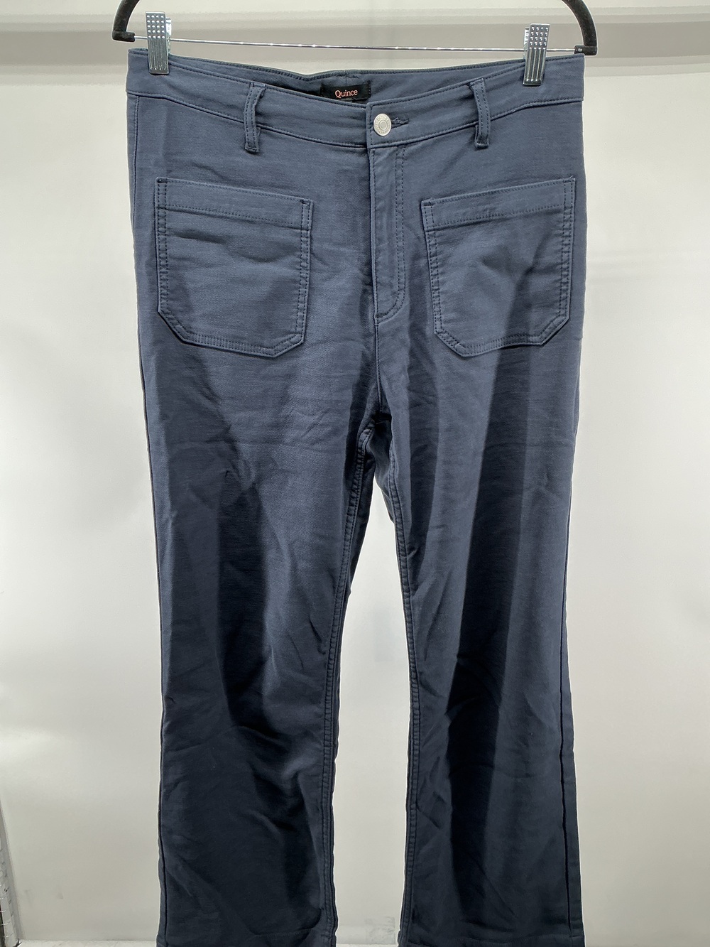 French Terry Wide Leg Pants - 30"